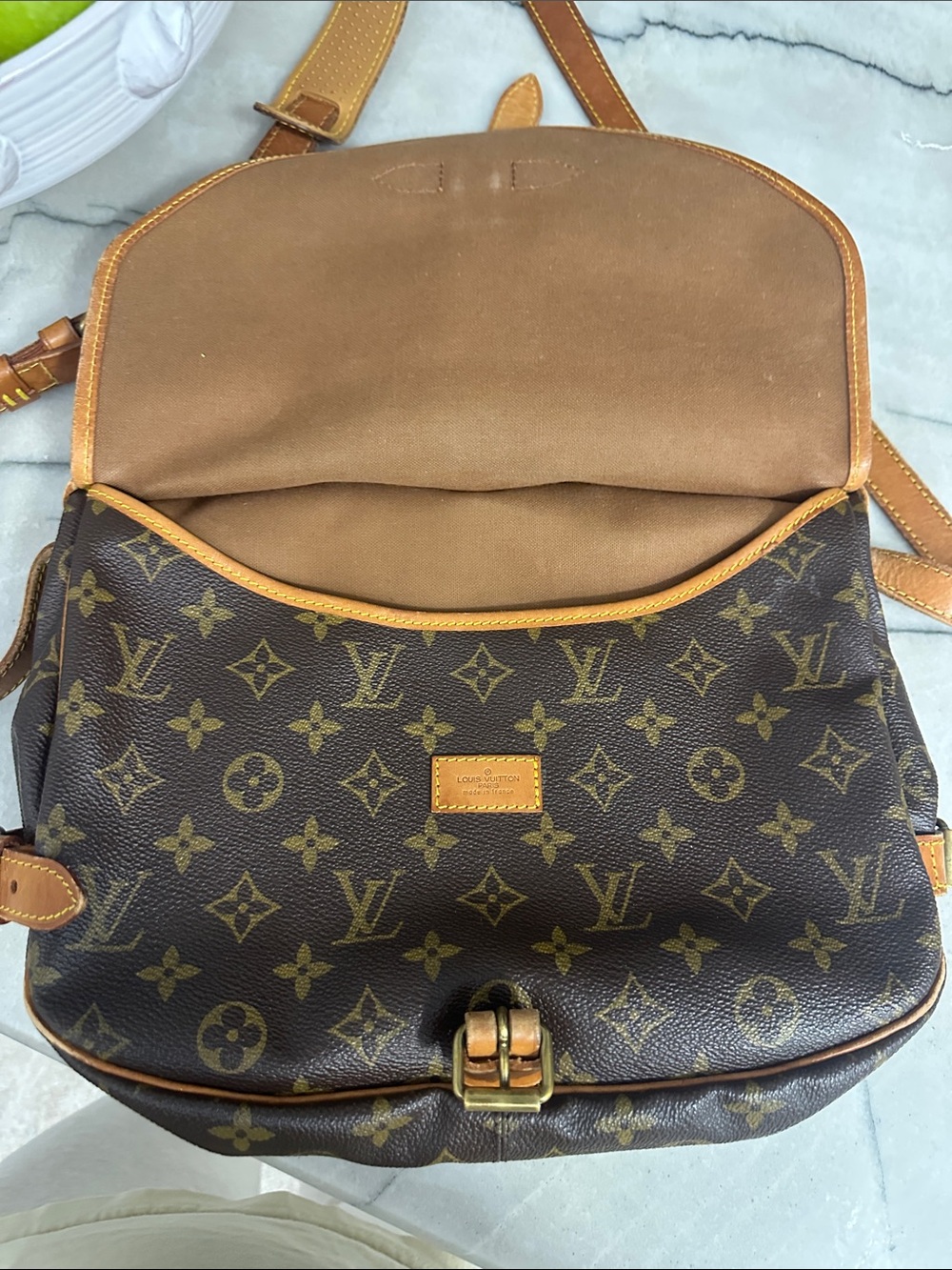 Authentic Louis Vuitton Monogram ,Saumur 30 - Picture 10 of 16